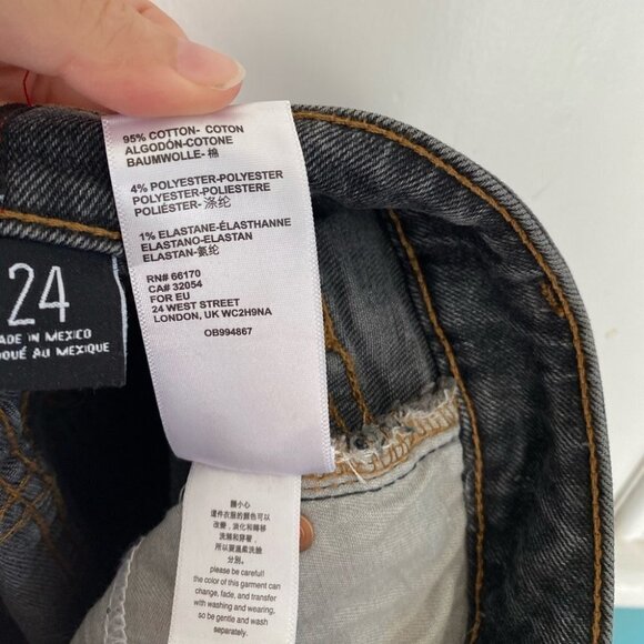 Bdg Urban Outfitters Denim Girlfriend High Rise Jeans Womens Size 24 - Picture 7 of 8